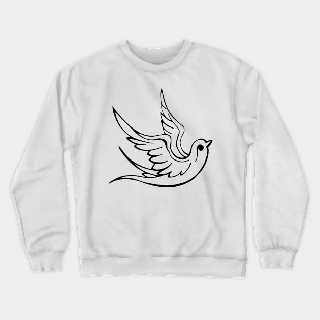 Dove Crewneck Sweatshirt by scdesigns